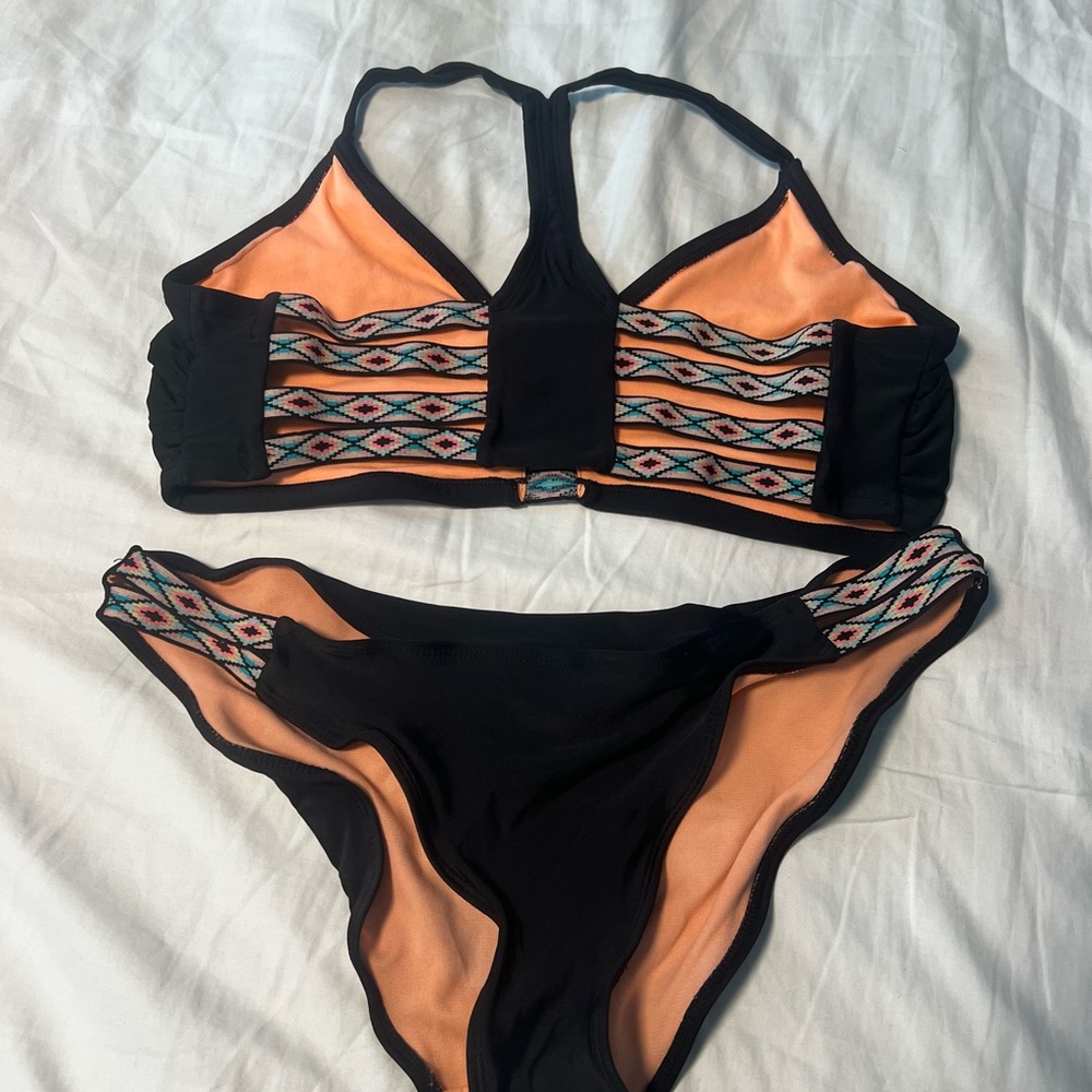 Vintage 2 Piece Swim Suit View 4